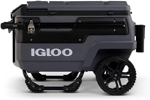 Igloo Trailmate Journey 70 Qt Cooler, Carbonite