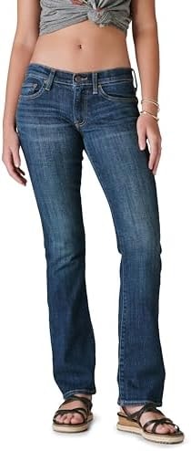 Lucky Brand Mid-Rise Sweet Boot Jeans in Agate Agate 28 (US 6) 32