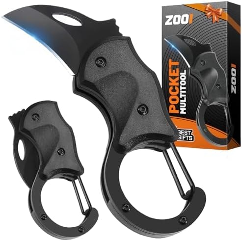 Stocking Stuffers for Men, Gifts for Men Pocket Carabiner Gadgets, EDC Tool