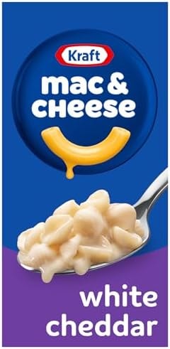Kraft Mac and Cheese Dinner, White Cheddar Flavor, 7.3 oz