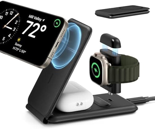 ESR 3 in 1 Wireless Charging Station, Magsafe Charger for iPhone 17-12