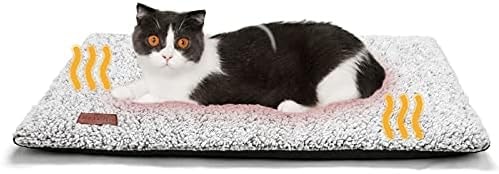 Mora Pets Self Warming Cat Bed Self Heating Cat Dog Mat Pet Pad Extra Warm