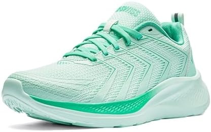 K-Swiss Women's Mellow Cushioned Running Jogging Shoe, Green 9.5