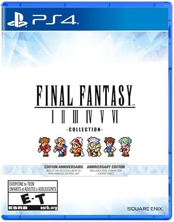 FINAL FANTASY I-VI Collection Anniversary Edition 2024 - ESRB (PS4)