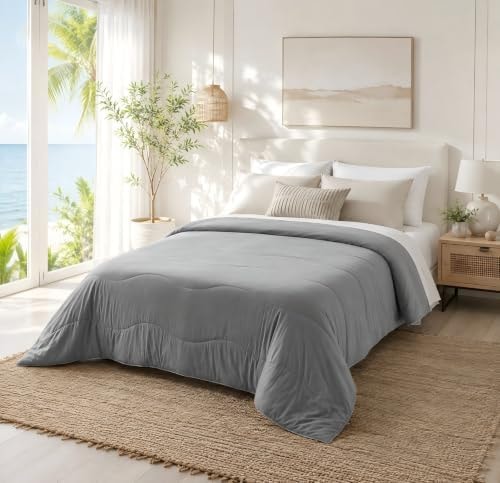 Cooling Comforter King Size, Summer Cooling Blanket for Hot Sleepers