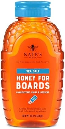 Nate's Sea Salt Honey - 12 oz Squeeze Bottle