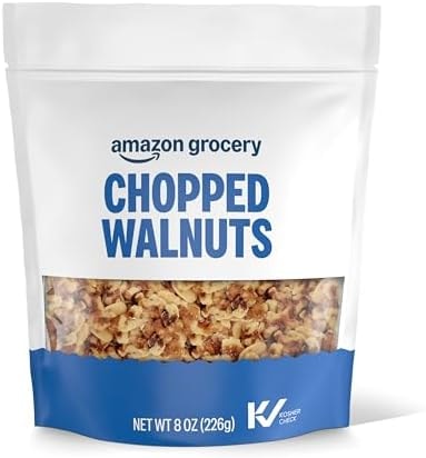 Amazon Grocery, Chopped Walnuts, 8 Oz (Previously Happy Belly, Packaging May Vary)