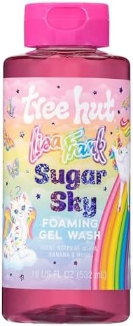Tree Hut Lisa Frank x Sugar Sky Body Wash, Limited Edition, 18 Fl Oz
