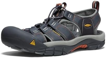 Keen Men's Newport H2 Sandal,India Ink/Rust,8.5 M US