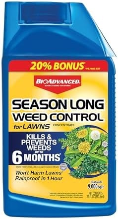 BioAdvanced Season Long Weed Control For Lawns, Concentrate, 29 oz