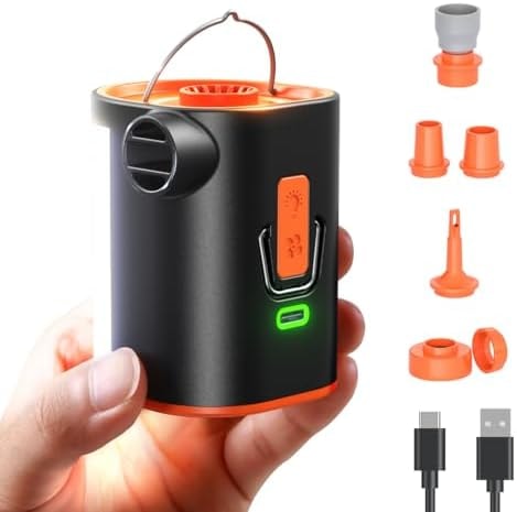 JOYROOM Air Pump for Inflatables with Upgraded 3600mAh 5C Power Battery