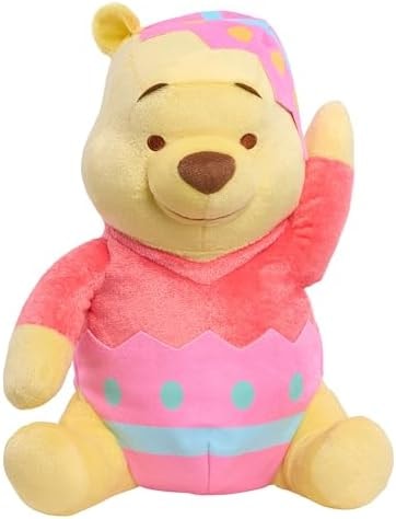 Disney Winnie the Pooh Easter Large Plush Soft Stuffed Toy Egg Outfit