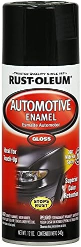Rust-Oleum Stops Rust Automotive Enamel Spray Paint, Gloss Black