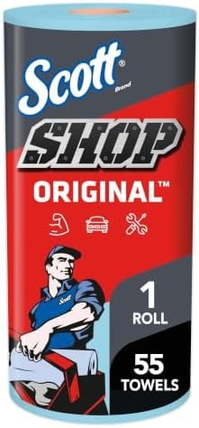 Scott Shop Towels Original, 55 Towels/Roll, 30 Rolls/Case