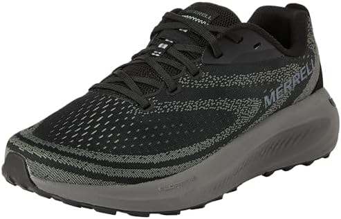 Merrell Men's Morphlite Trail Running Shoe, Black/Asphalt, 9