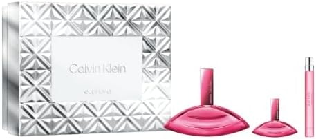 Calvin Klein Euphoria Magnetic Elixir Parfum Intense 3 Pcs Gift Set ($179 Value) – With Ambrette Absolute, Dancing Orchid, Vanilla & Musks– Long-Lasting Fragrance
