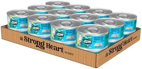 A Strong Heart Cat Food, Whitefish & Tuna Shreds, 5.5oz, 24pk