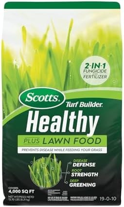 Scotts Turf Builder Healthy Plus Lawn Food, 13.70 lbs.