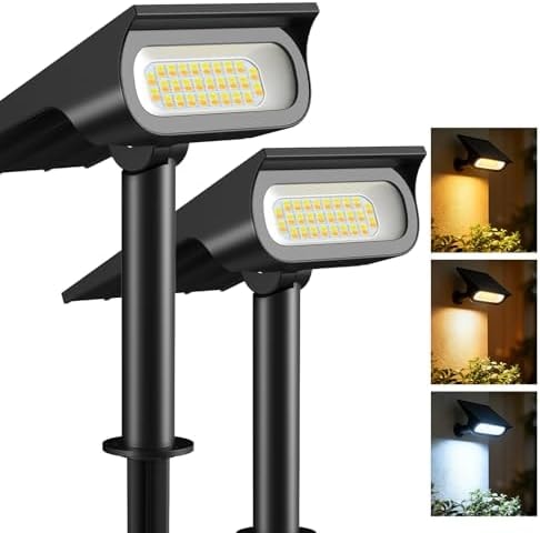 Lightonight Solar Spotlights Outdoor 2 Pack