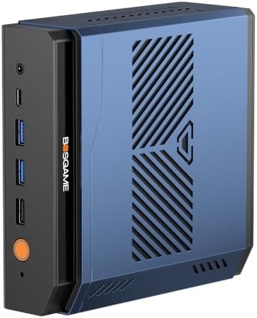 BOSGAME AI Mini PC with Ryzen AI 9 HX 470, 32GB DDR5 1TB PCIe 4.0 SSD