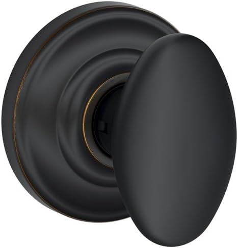 SCHLAGE Siena Passage Knob, Andover Rose, Aged Bronze - FA10DNB716/F10SIE716AND