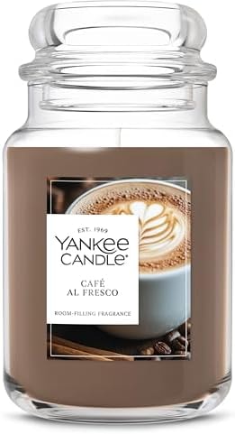 Yankee Candle Café al Fresco Scented Candle, 22oz Large Jar