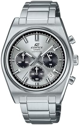 Casio EFB-730D Series | Men's Digital Watch | (Silver) | 100WR | 1-Sec Chronograph | Date Display