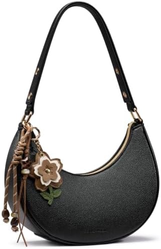 LOVEVOOK Crescent Shoulder Bag for Women, Small Clutch Purse Cute Handbag