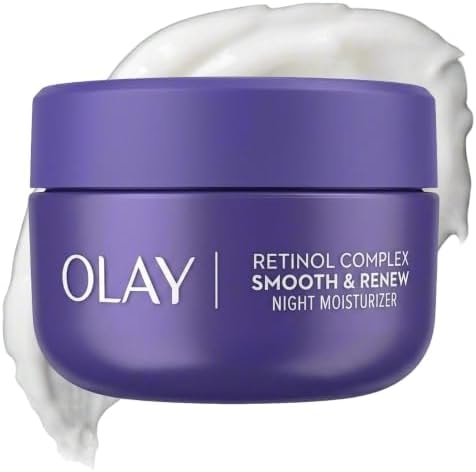 Olay Regenerist Radiance Retinol Face Moisturizer: Smooth & Renew Cream for Women - Fragrance-Free, Anti-Aging, Anti-Wrinkle, Tightening & Brightening - 2 Oz