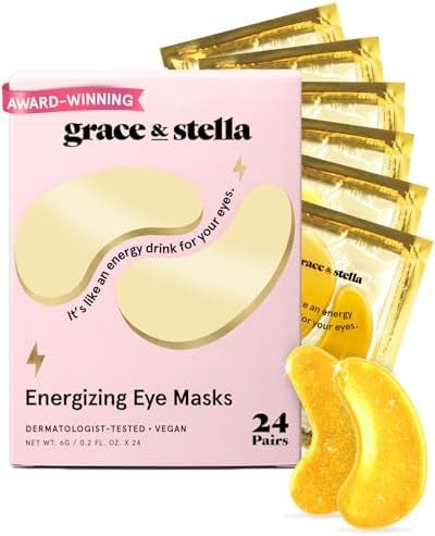 grace & stella Award Winning Eye Patches for Puffy Eyes