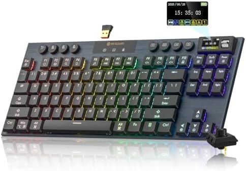 Hexgears Immersion A3 Low Profile Wireless Mechanical Keyboard, Tactile