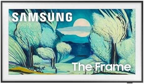 Samsung 55-Inch Class The Frame LS03F 4K QLED Smart TV (2025 Model) Slim Fit Wall Mount, Modern Frame Design, NQ4 AI Gen2 Processor, Art Mode, Artful Picture Quality, Samsung Vision AI, Alexa Built-in