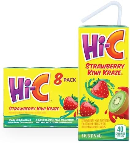 HI-C Strawberry Kiwi Kraze 6oz 8pk