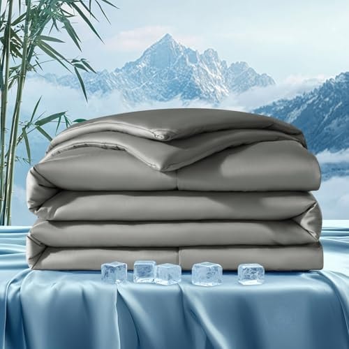 THX9ZRNM Cooling Comforter,100% Viscose Derived from Bamboo_Shell,Queen