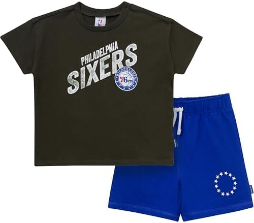 Gerber Toddler Boys' NBA Team & Shorts Set, Philadelphia Sixers, 2T