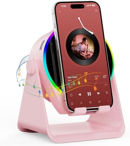 TARKARI Wireless Induction Speaker, 5 in 1 Bluetooth Speaker