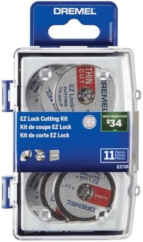 Dremel EZ728-01 11-Piece EZ Lock™ Cutting Accessory Kit