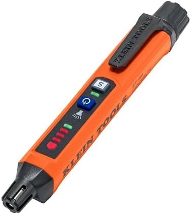 Klein Tools ET190 Gas Leak Detector, Wide Detection Range, Audible and LED Alerts, Slim and Lightweight