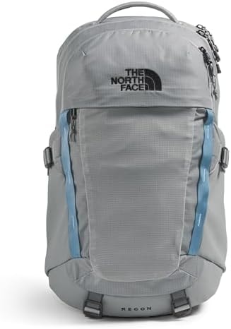 The North Face Recon Everyday Laptop Backpack - Daypack, Water Repellent, Laptop Sleeve, 2 Water Bottle Pockets, Concrete, One Size