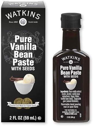 Watkins All Natural Original Gourmet Pure Vanilla Bean Paste, 2 oz.