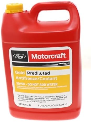 Ford Genuine Ford Fluid VC-7DIL-B Gold Pre-Diluted Antifreeze/Coolant - 1 Gallon