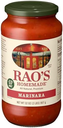 Rao's Homemade Marinara Sauce Made with Italian Tomatoes, 32 oz