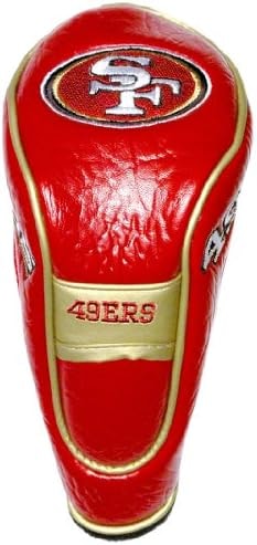 Team Golf NFL San Francisco 49ers Hybrid Head Cover Hybrid Golf Club Headcover, Hook-and-Loop Closure, Velour lined for Extra Club Protection