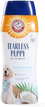 Arm & Hammer Tearless Puppy Shampoo, Coconut Water Scent, 20 Fl Oz