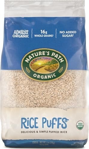 Nature's Path Organic Rice Puffs Cereal, 6 oz (Pack of 1)