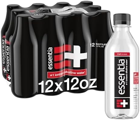 Essentia Water, Water Ionized Alkaline, 12 Fl Oz, 12 Pack