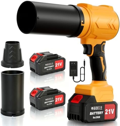 Electric Leaf Blower Cordless with Battery and Charger for Lawn Care, Yard