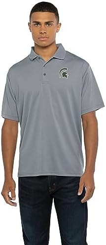 Vantage Apparel Poly Mesh Polo, Michigan State Spartans, XL Team Color