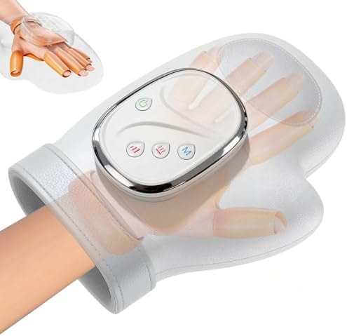 Soffiya Hand Massager with Heat and Compression Relief for Arthritis