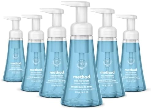 method Foaming Hand Wash, Sea Minerals, 10 fl oz, 6 pack